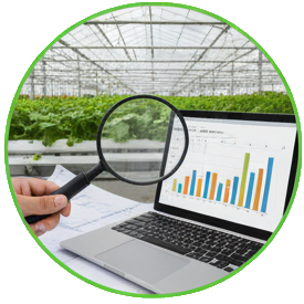 Cog icon for suppliers and integrators