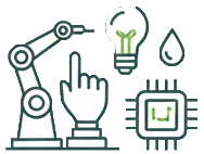 Briefcase icon for investors and developers