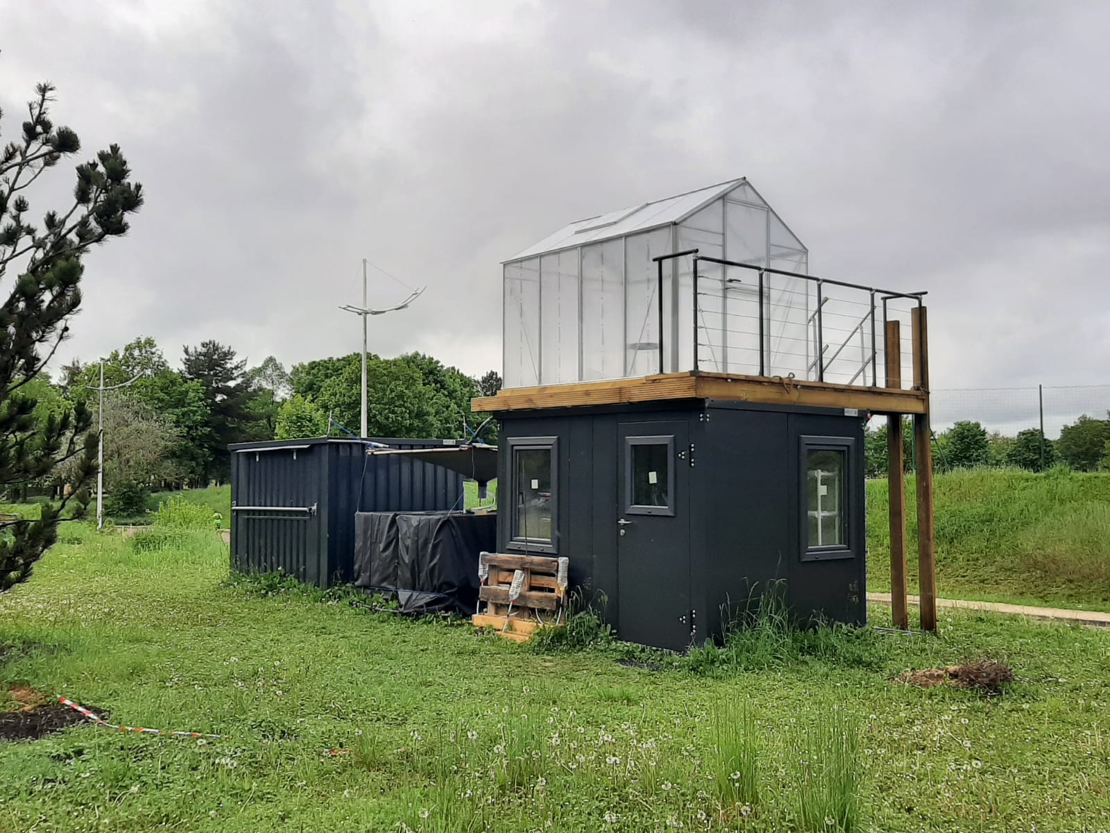 General view of the farm