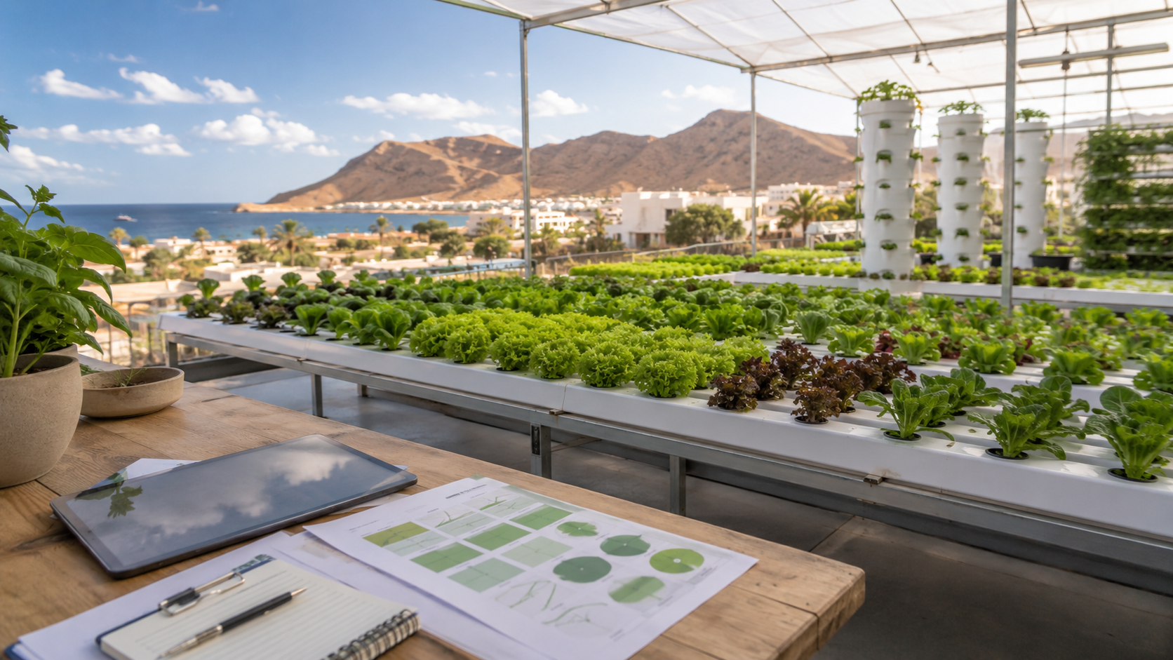 Building a Profitable Hydroponic Farm in Cabo Verde